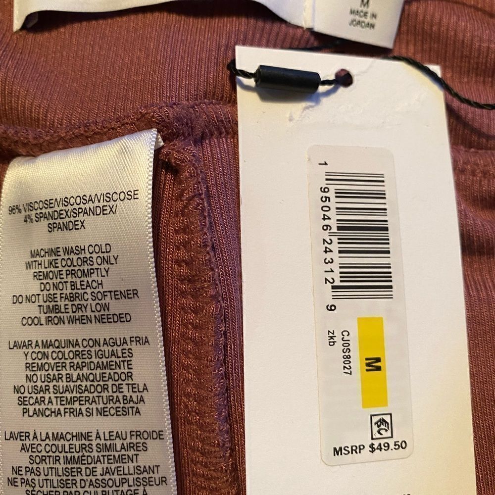 CALVIN KLEIN Women's Micro Rib Bike Shorts - Picture 8 of 8